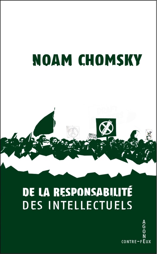Couverture ebook de De la responsabilité des intellectuels, de Noam Chomsky