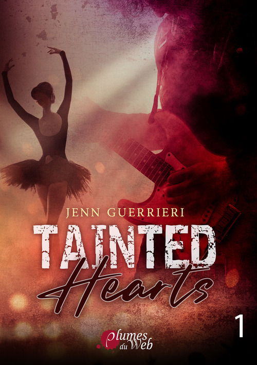 ebook cover of Tainted Hearts - Tome 1, by Jenn Guerrieri