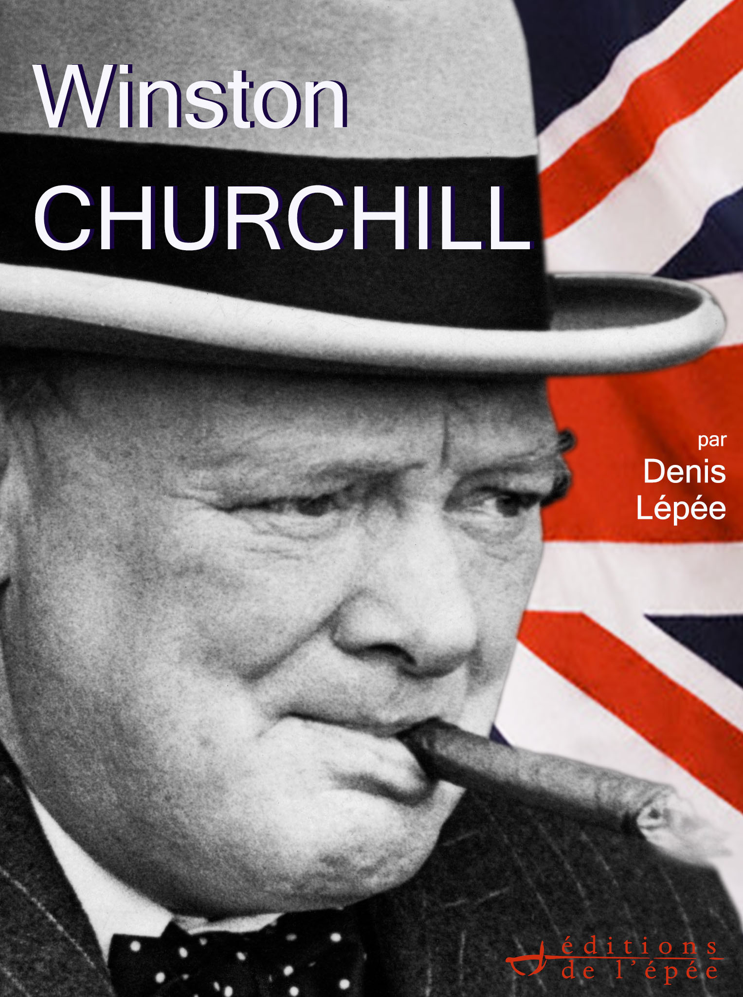 Couverture ebook de Winston Churchill, de Denis Lépée