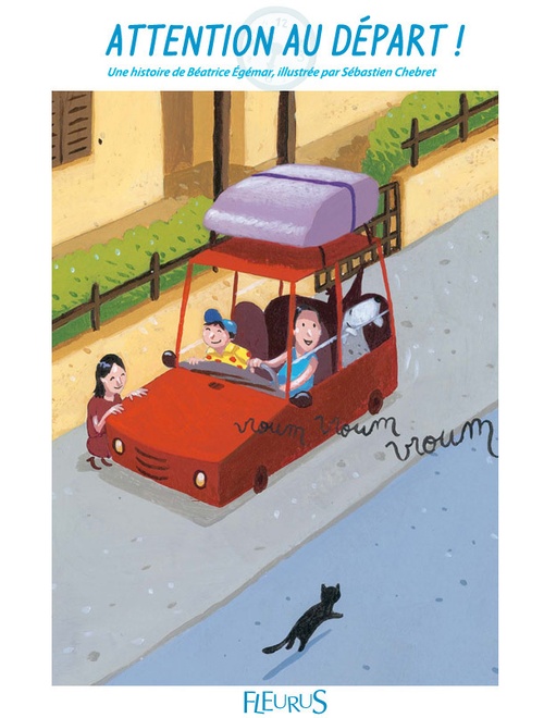 Couverture ebook de Attention au départ !, de Béatrice Egémar