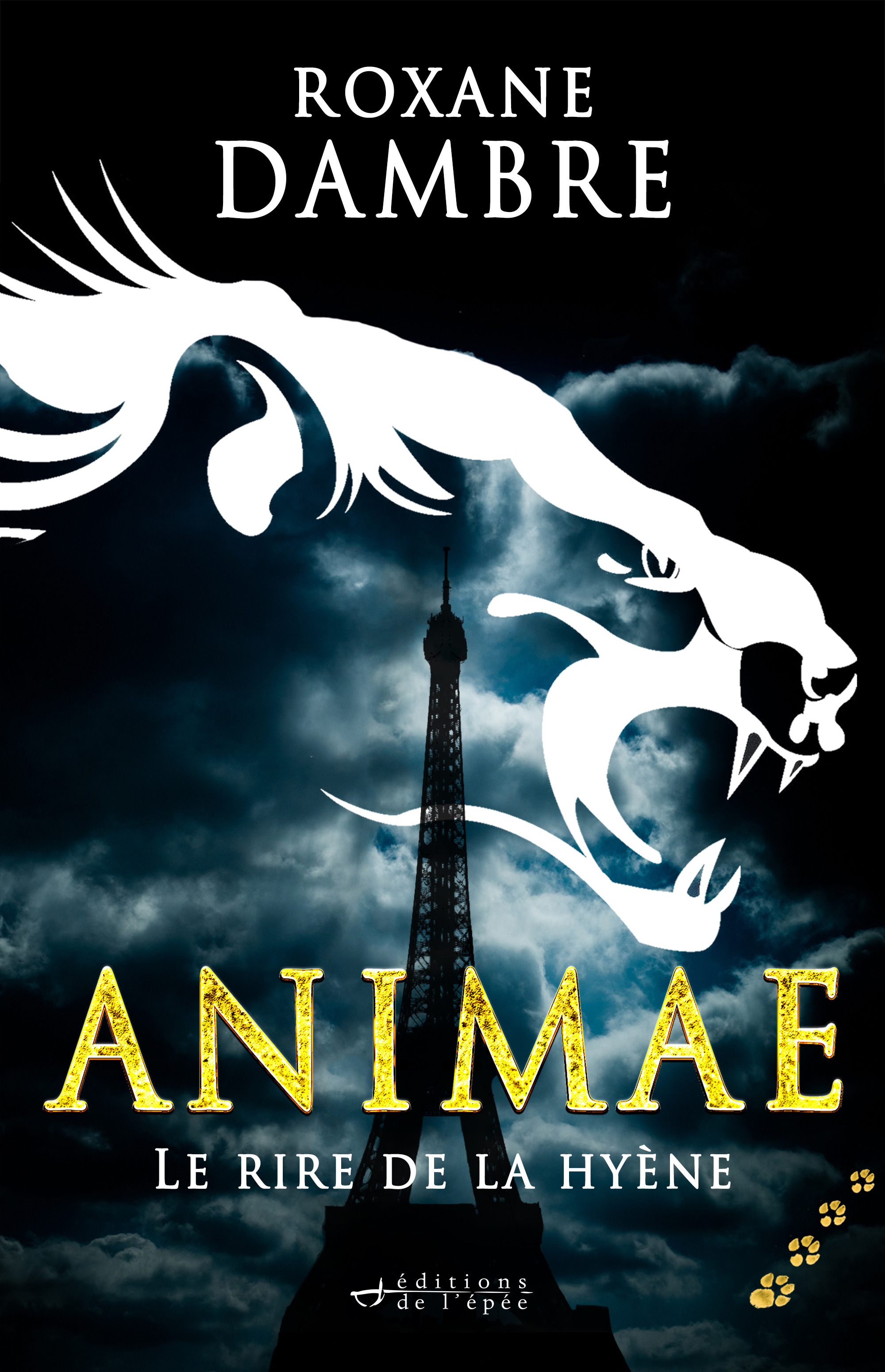 Couverture ebook de Animae tome 4 - Le rire de la hyène, de Roxane Dambre
