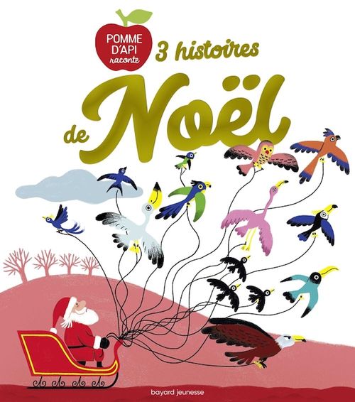 Couverture ebook de 3 histoires de Noël, de Nadine Brun-Cosme, Agnès de Lestrade, Elsa Devernois