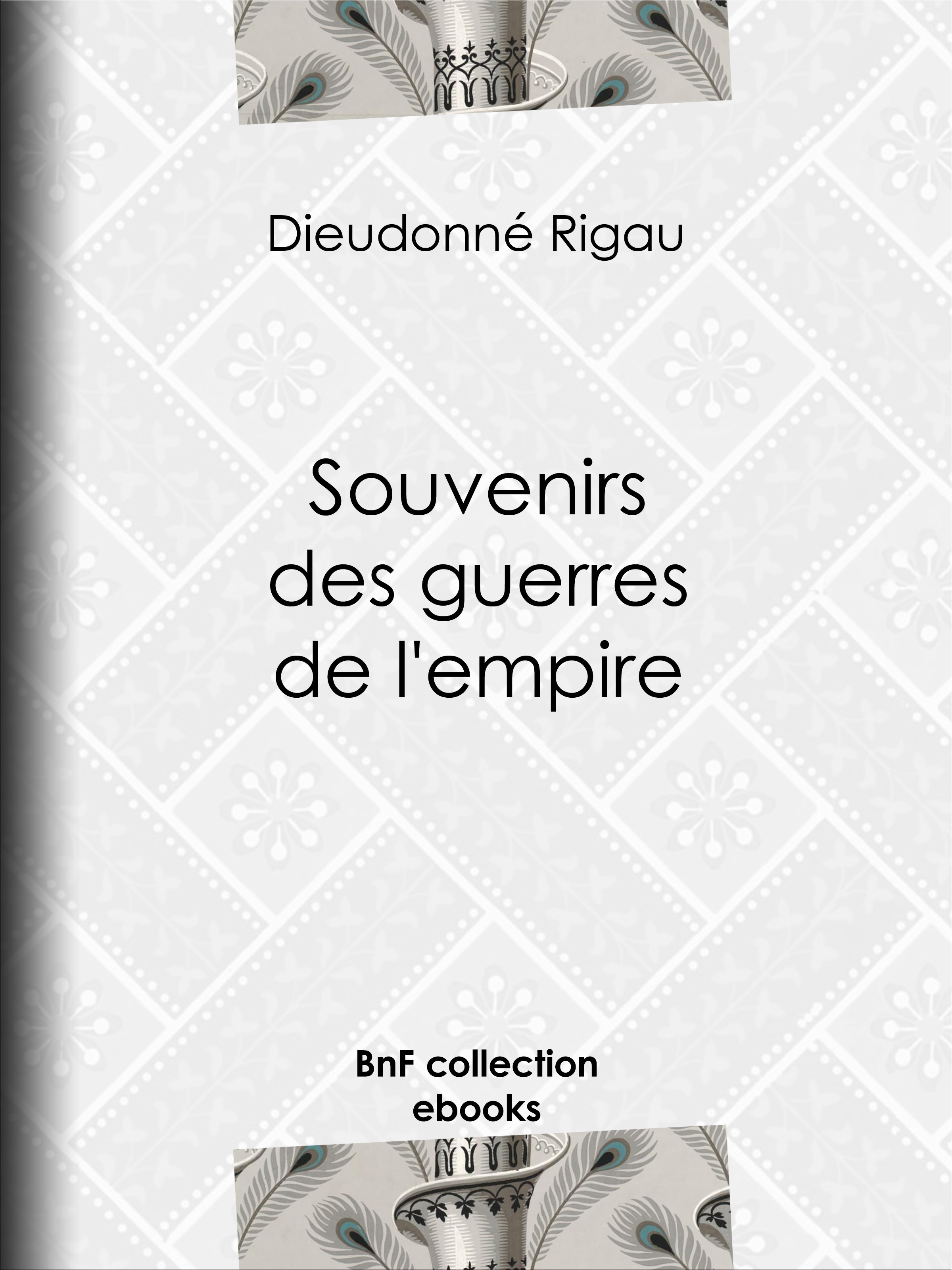 Couverture ebook de Souvenirs des guerres de l'empire, de Dieudonne Rigau