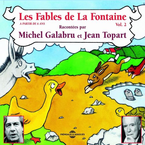 audiobook cover of Les fables de La Fontaine (Volume 2), by Jean de La Fontaine