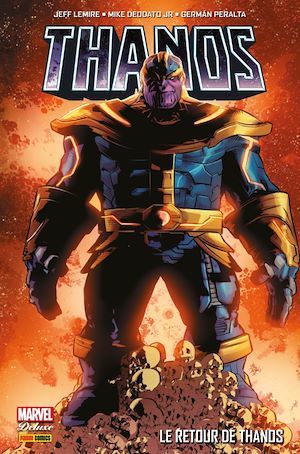 ebook cover of Thanos (2017) T01, by Jeff Lemire, Mike Deodato, German Peralta