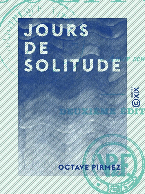 Couverture ebook de Jours de solitude, de Octave Pirmez