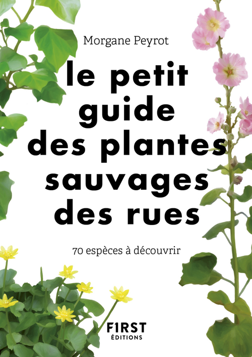 Couverture ebook de Le petit guide des plantes sauvages des rues - 70 espèces à découvrir, de Lise Herzog, Morgane Peyrot