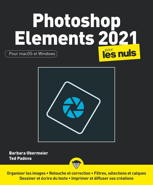 ebook cover of Photoshop Elements 2021 pour les Nuls, by Barbara Obermeier