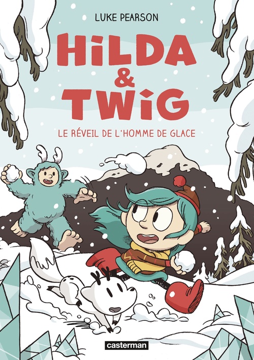 Couverture ebook de Hilda & Twig (Tome 2) - Le Réveil de l'Homme de glace, de Luke Pearson