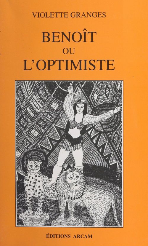 Couverture ebook de Benoît ou L'optimiste, de Violette Granges