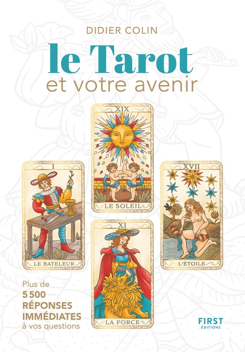 Couverture ebook de Le tarot et votre avenir, de Didier Colin