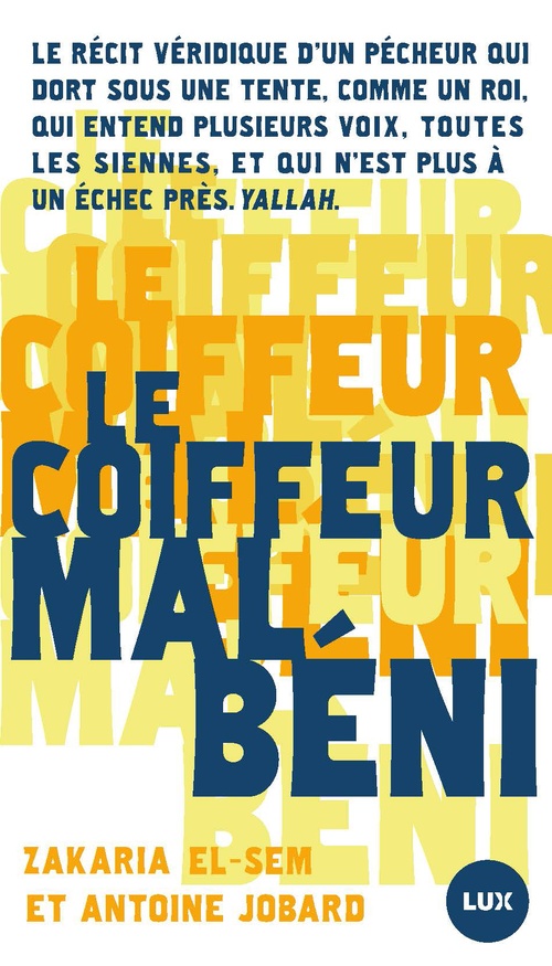 ebook cover of Le coiffeur mal béni, by Zakaria El-Sem, Antoine Jobard