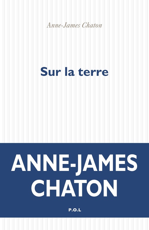 Couverture ebook de Sur la terre, de Anne-James Chaton