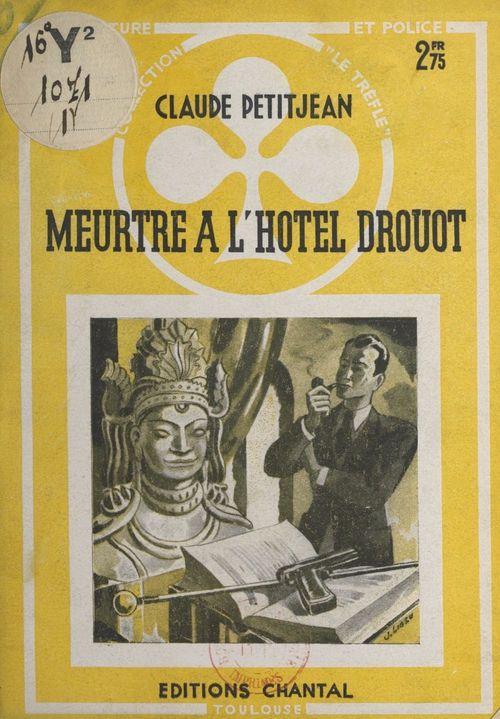 Couverture ebook de Meurtre à l'Hôtel Drouot, de Claude Petitjean