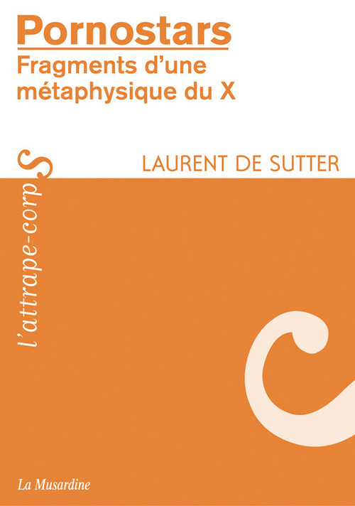 ebook cover of Pornostars fragments d'une métaphysique du x, by Laurent de Sutter