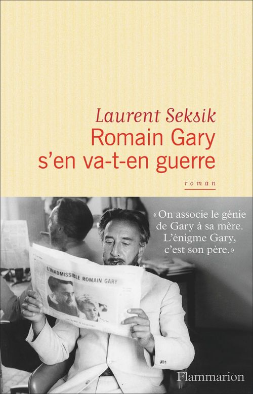 Couverture ebook de Romain Gary s'en va-t-en guerre, de Laurent Seksik
