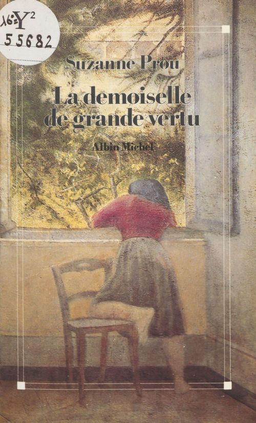 Couverture ebook de La demoiselle de grande vertu, de Suzanne Prou