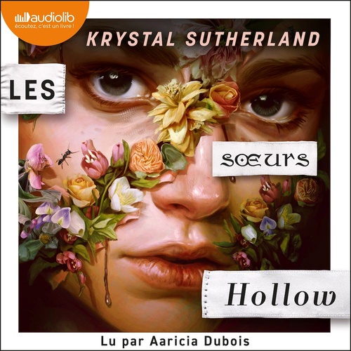 audiobook cover of Les Soeurs Hollow, by Krystal SUTHERLAND