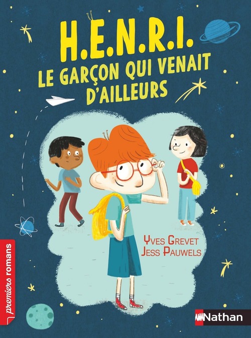 Couverture ebook de H.E.N.R.I. - Le garçon qui venait d'ailleurs, de Yves Grevet, Jess Pauwels