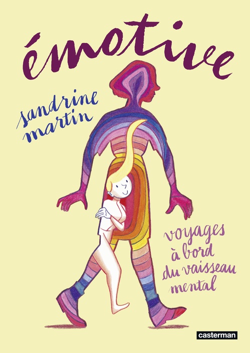 Couverture ebook de Émotive - Voyages à bord du vaisseau mental, de Sandrine Martin