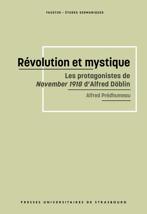 ebook cover of Révolution et mystique, by Alfred Prédhumeau