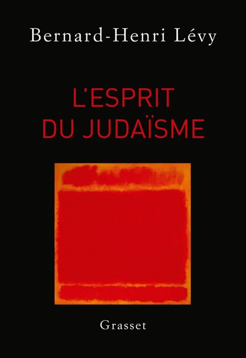 Couverture ebook de L'esprit du judaïsme, de Bernard-Henri Lévy