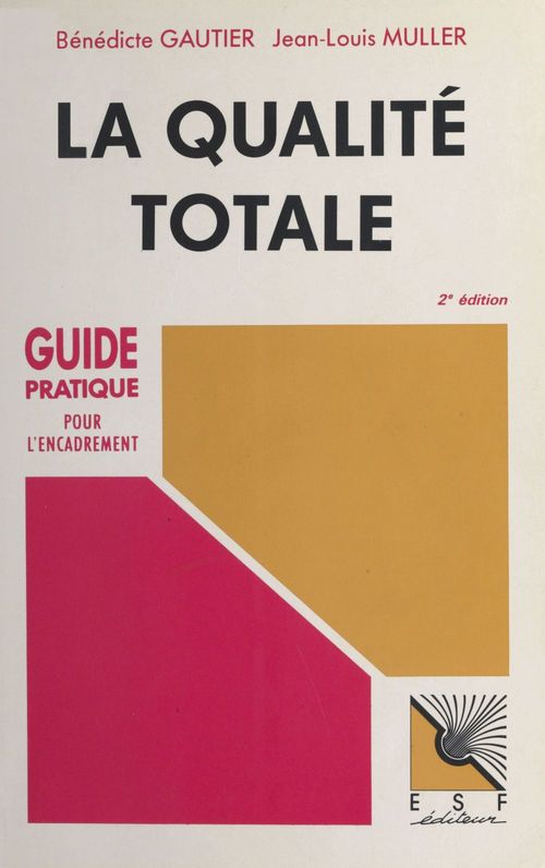 ebook cover of La Qualité totale, by Gautier/Muller