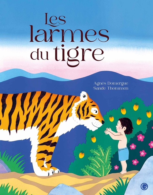 Couverture ebook de Les larmes du Tigre, de Agnès Domergue
