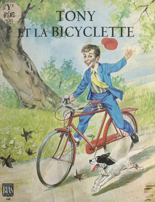 Couverture ebook de Tony et la bicyclette, de Paulette Blonay