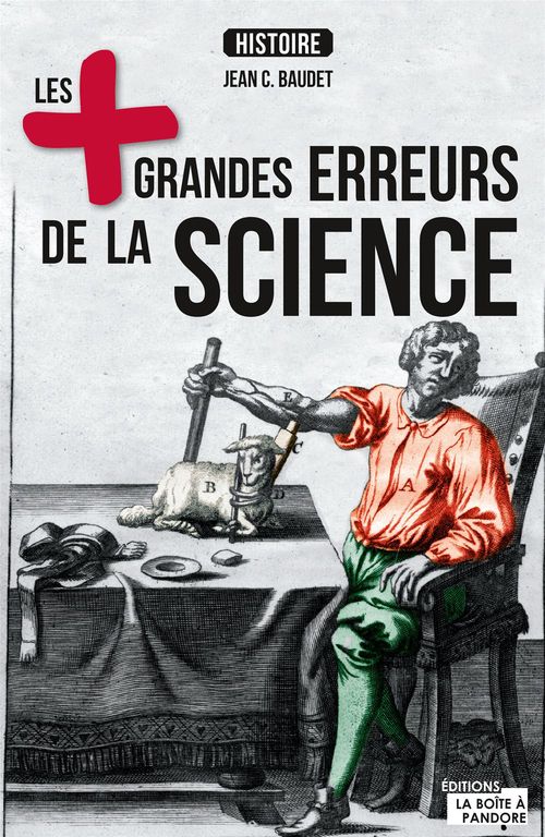 ebook cover of Les plus grandes erreurs de la science, by Jean C. Baudet