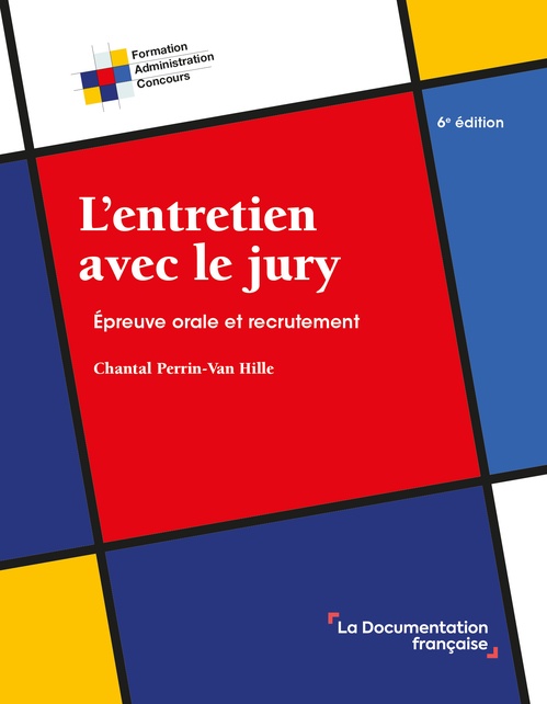 Couverture ebook de L'entretien avec le jury, de Chantal Perrin-Van Hille