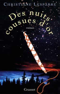 Couverture ebook de Des nuits cousues d'or, de Christiane Lesparre