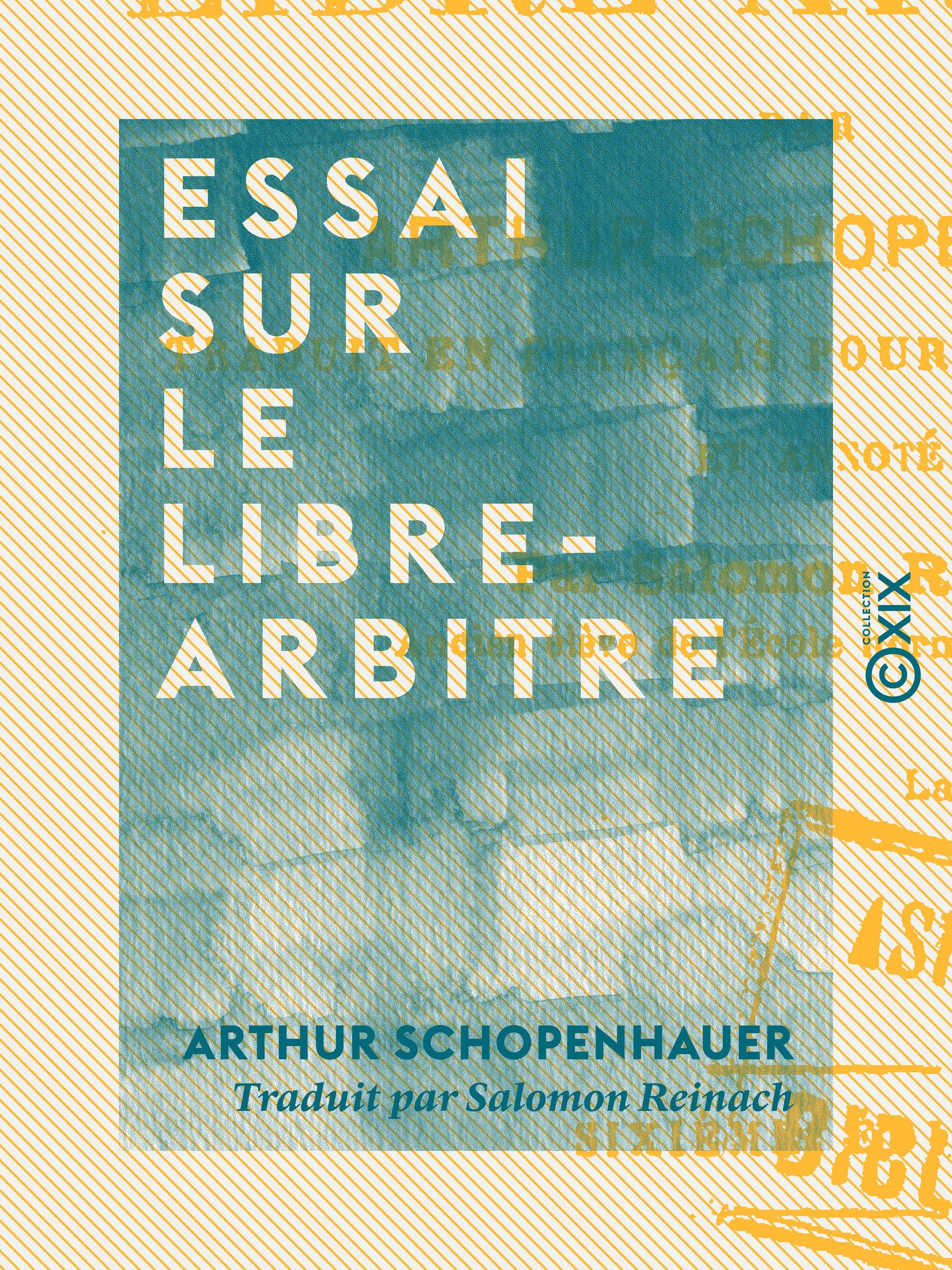 ebook cover of Essai sur le libre-arbitre, by Arthur Schopenhauer