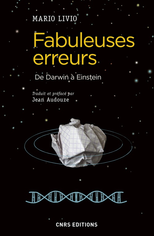 Couverture ebook de Fabuleuses erreurs. De Darwin à Einstein, de Mario Livio