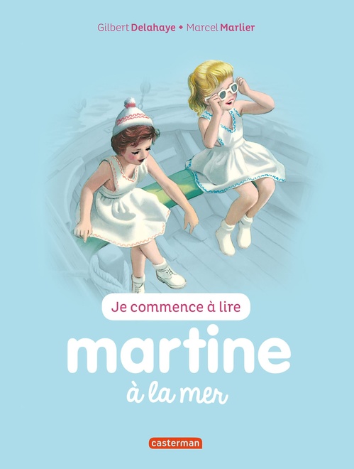 Couverture ebook de Je commence à lire avec Martine - Martine à la mer, de Gilbert Delahaye, Marcel Marlier