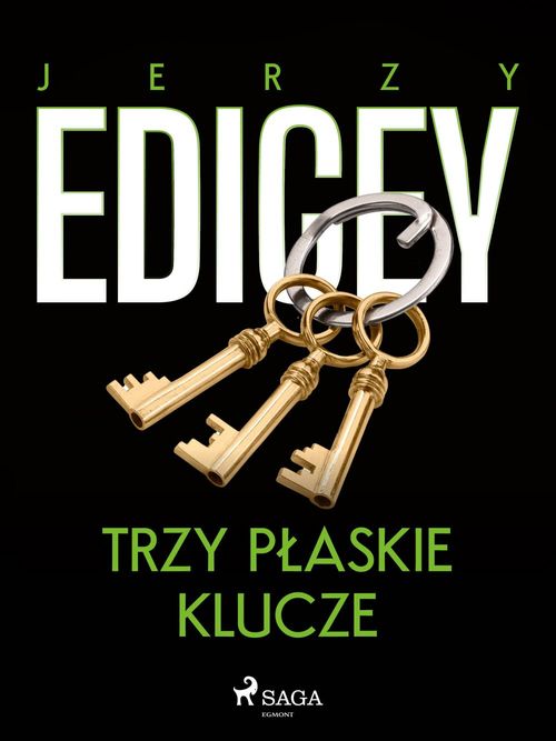 ebook cover of Trzy plaskie klucze, by Jerzy Edigey