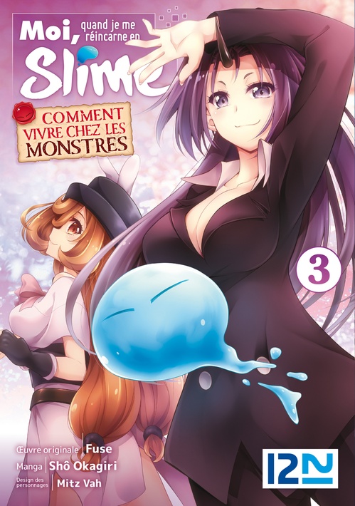 ebook cover of Moi, quand je me réincarne en slime - Comment vivre chez les monstres - tome 3, by Fuse, Mtz vah, Shou Okagiri