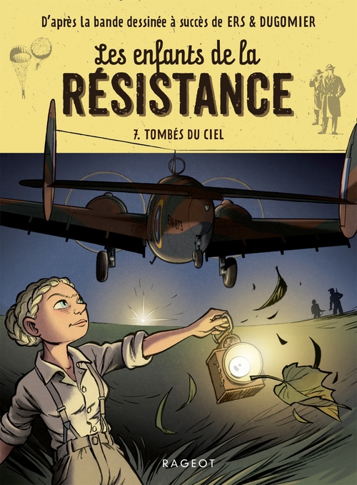 ebook cover of Les enfants de la résistance - Tombés du ciel, by Cécile Jugla