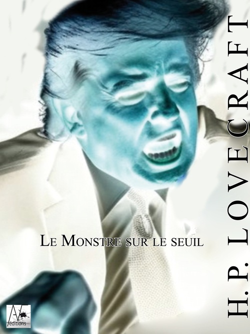 Couverture ebook de Le monstre sur le seuil, de H. P. Lovecraft