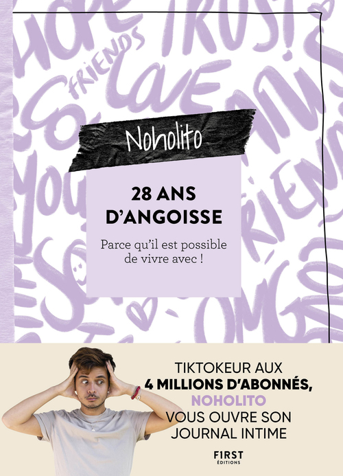 ebook cover of 28 ans d'angoisse - Parce qu'il est possible de vivre avec !, by Noholito