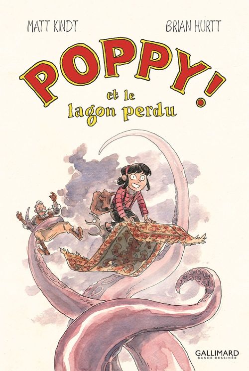 Couverture ebook de Poppy et le Lagon Perdu, de Matt Kindt, Brian Hurtt
