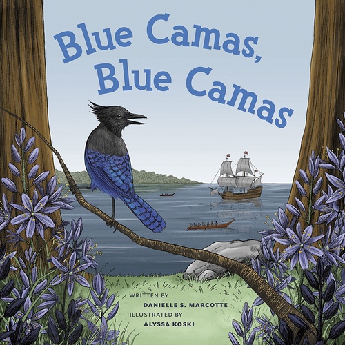 Couverture ebook de Blue Camas, Blue Camas, de Danielle S. Marcotte