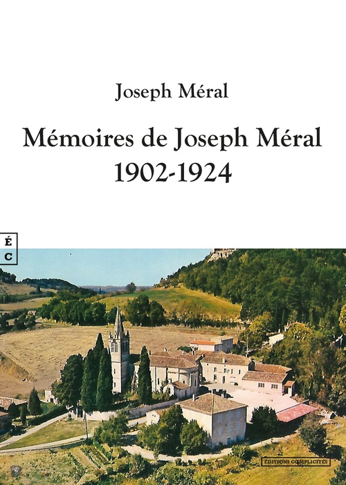 Couverture ebook de Mémoires de Joseph Méral : 1902-1924, de Jean Méral