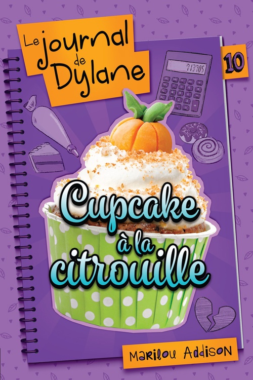 ebook cover of Cupcake à la citrouille, by Marilou Addison