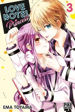 Couverture ebook de Love Hotel Princess T03, de Ema Toyama