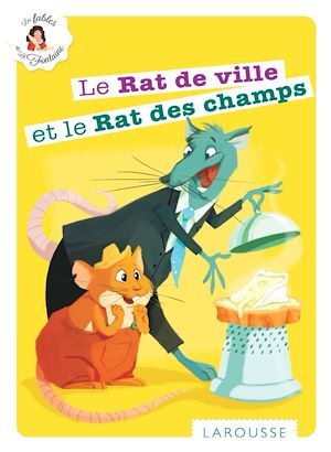 ebook cover of Le Rat de ville et le Rat des champs, by Jean de La Fontaine