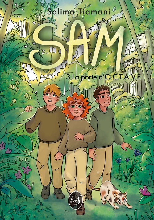 Couverture ebook de SAM Tome 3 La Porte d'O.C.T.A.V.E., de Salima Tiamani