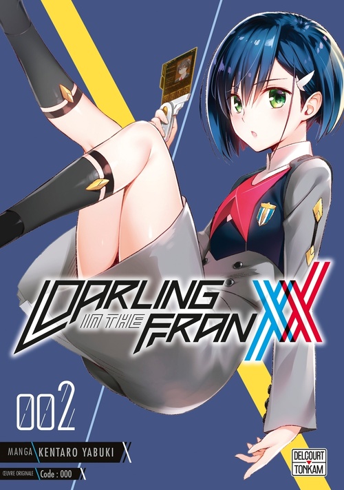ebook cover of Darling in the Franxx T02, by Kentaro Yabuki