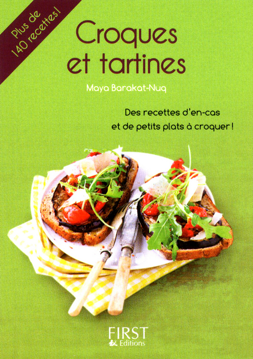 ebook cover of Le petit livre de - croques et tartines, by Maya Barakat-Nuq