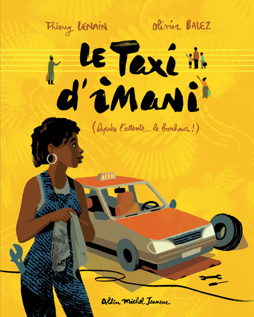 Couverture ebook de Le Taxi d'Imani, de Thierry Lenain